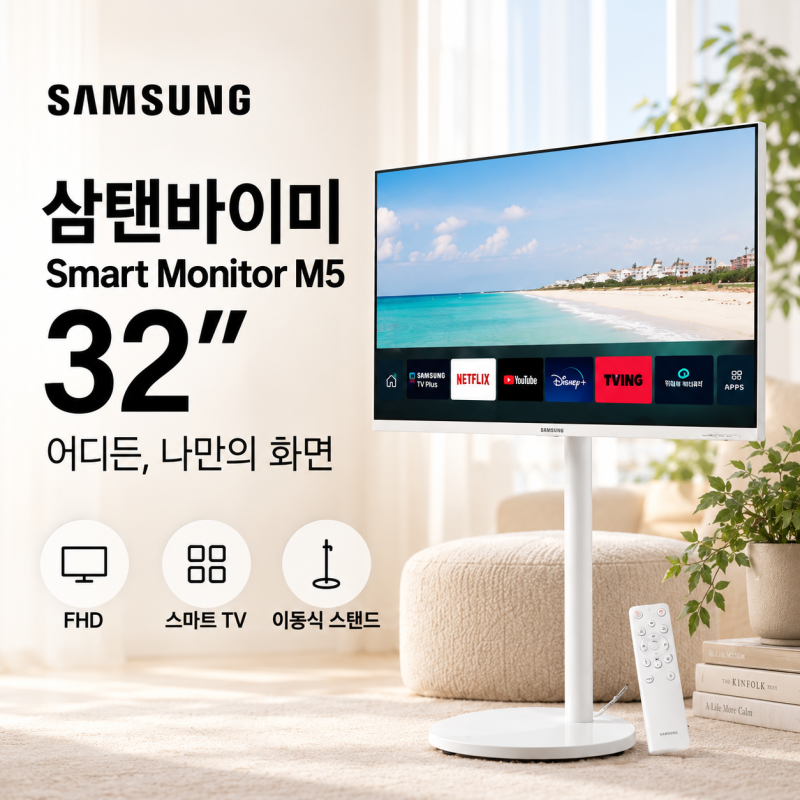 삼성 삼탠바이미 m5 32인치 삼텐바이미 최저가 및 싸게 사는 방법 현실 비교 후기