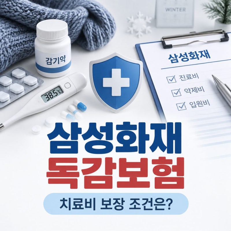 삼성화재 독감보험 2026｜독감치료비·항바이러스제 보장 조건