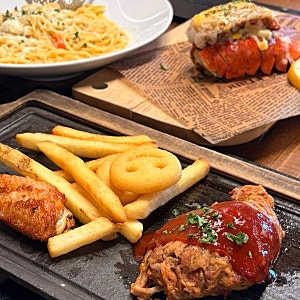 대구 팔공산 맛집 고기집 모닥텍사스바베큐 | 점심특선 런치메뉴 후기