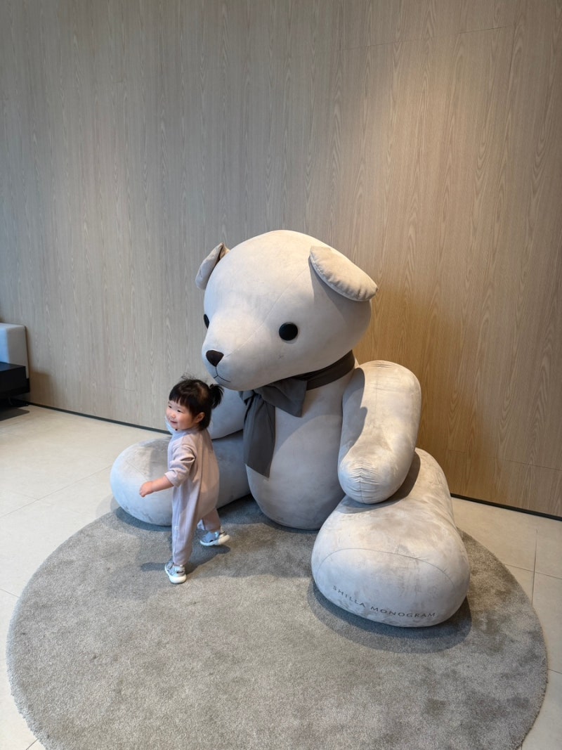 신라모노그램 강릉 레지던스 디럭스 | 스위트테라스 17개월 아기와 함께