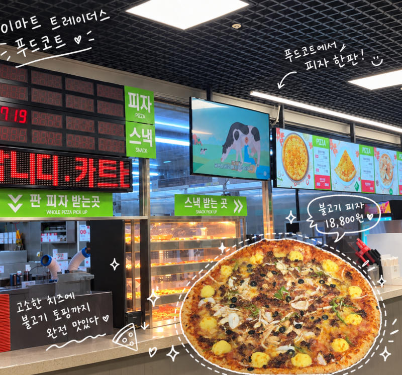 트레이더스 피자 메뉴 가격 포장 후기 + 꿀팁 총정리