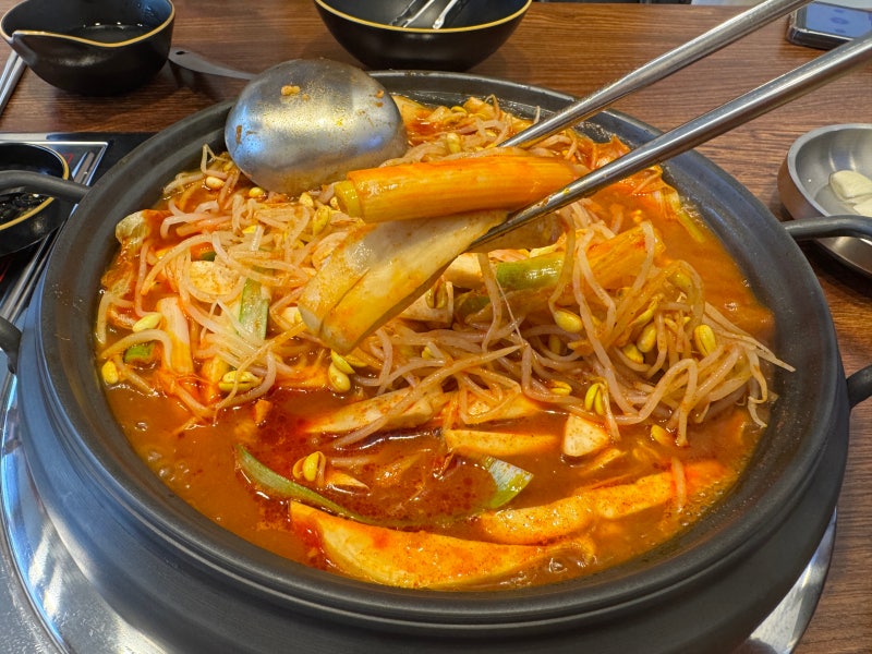 곤지암 화담숲 맛집 삼본식당, 경기광주 매운 갈비찜 맛과 푸짐함에 반한 가족 식사