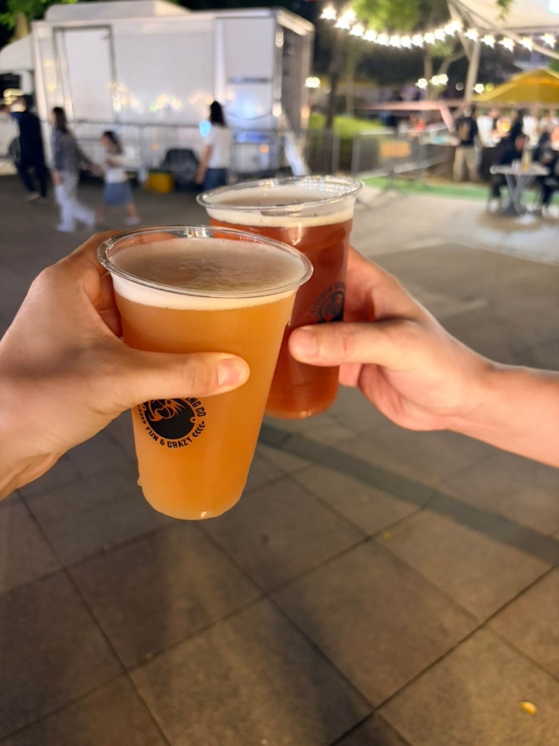 제 2회 영등포구 원조맥주축제, 푸드트럭 맥주부스 후기(9/18 방문, 페퍼톤스)