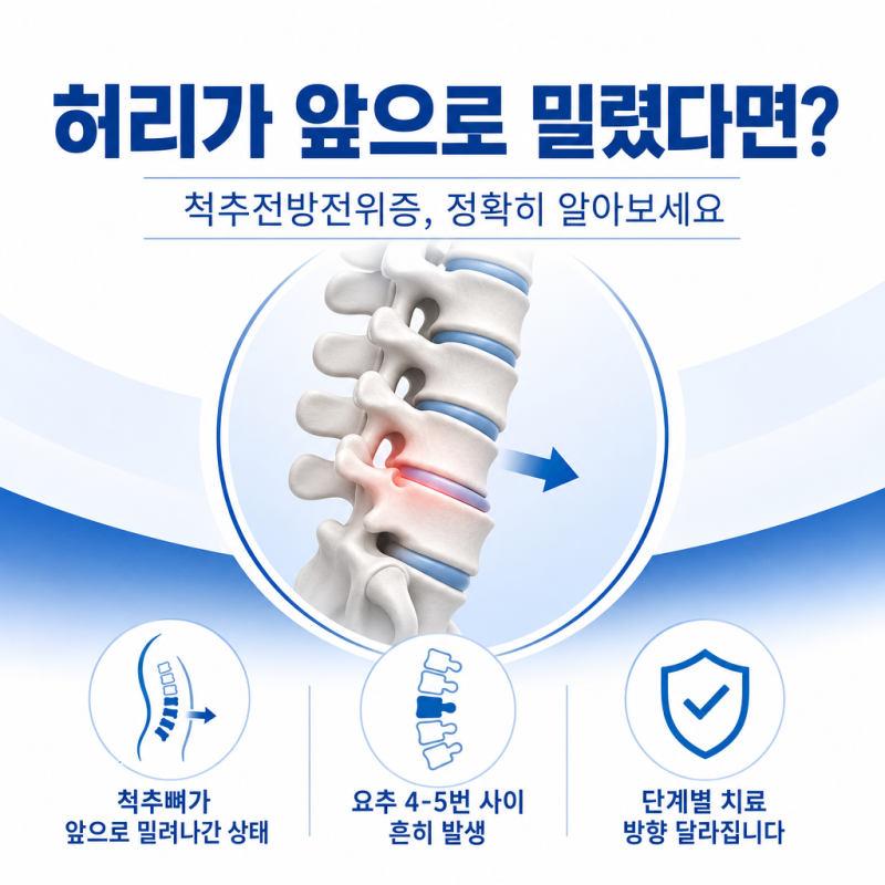마포 척추전방전위증, 비수술 수술 어떤 차이가 있을까요?