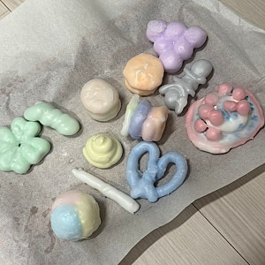 다이소 재료로 셀프 왁뿌볼 만들기 (+콘마요 슬라임)