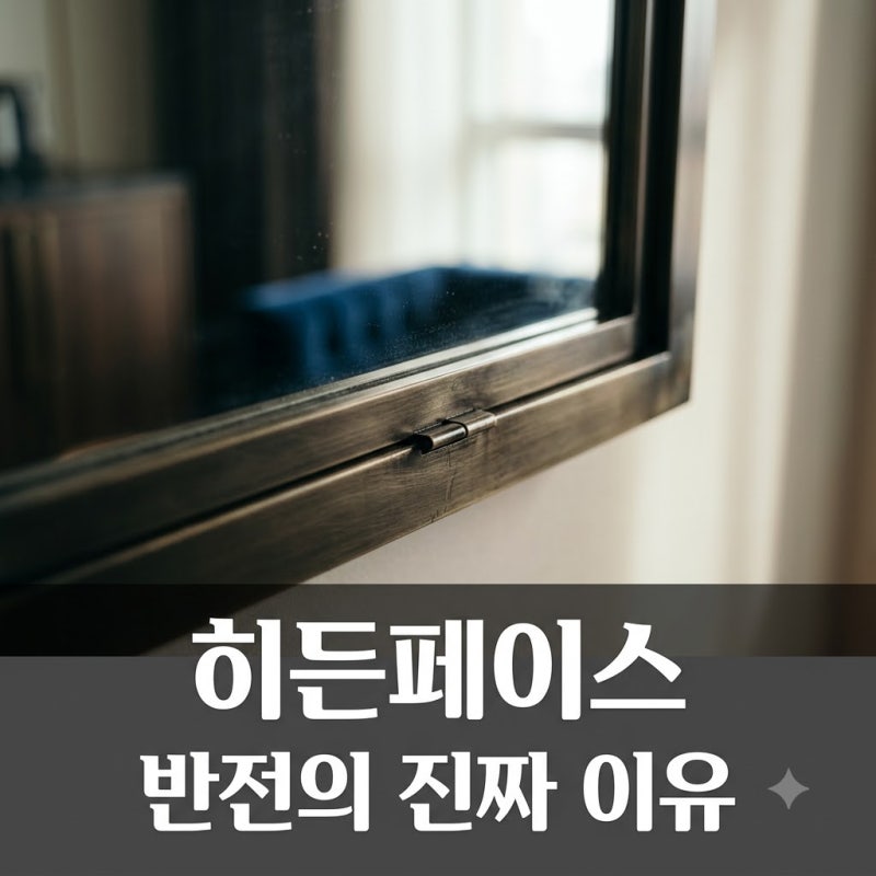 "밀실 안에서 다 봤다" 히든페이스 결말 반전과 101만 관객 홀린 진짜 이유