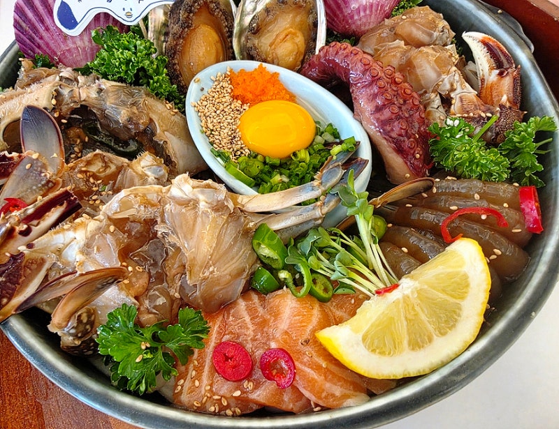 부산 해운대 맛집 미포집 해운대본점, 미녀해물장 2인 솔직 후기