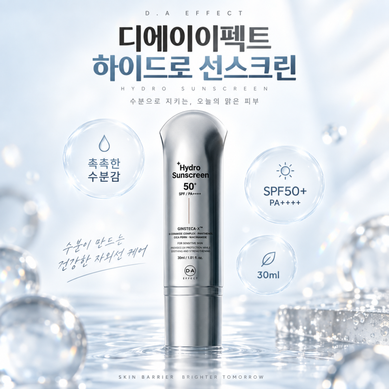 디에이이펙트 하이드로 선스크린 30ml 가격 특징 윤혜진 선크림 촉촉한 타입 찾는다면