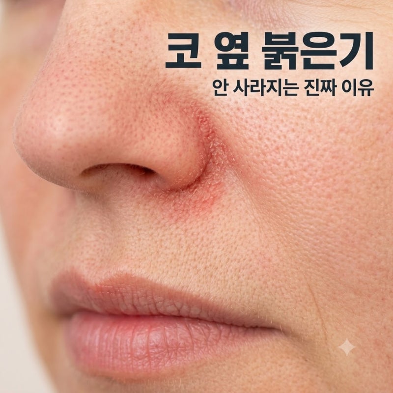 '넌 술 마셔야 밸런스가 맞아' 놀리던 친구의 코옆 붉은기, 원인과 홈케어 방법 알아봤습니다....