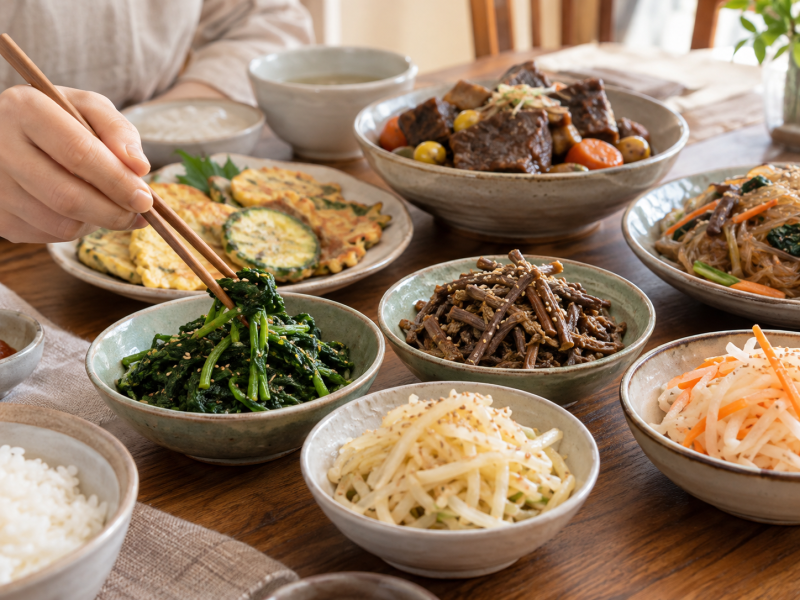 "시금치 너무 비싸다면?" 추석 나물 종류 대체 명절 나물 보관법