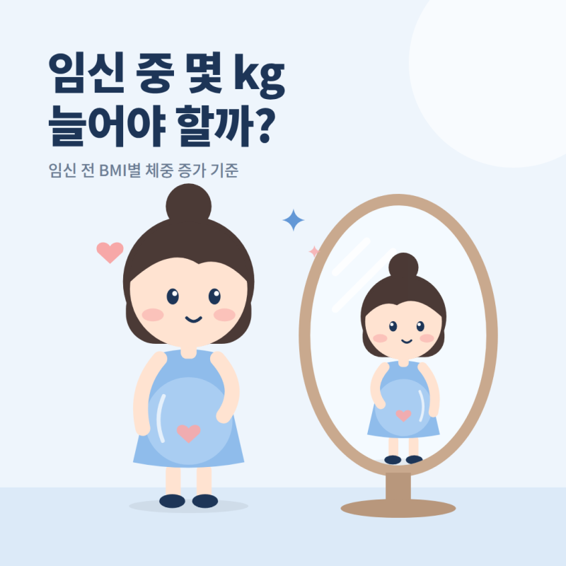 [정보] 임산부 적정 체중 증가량 | 저체중 산모 20주 기록으로 본 BMI 별 기준