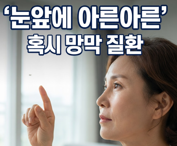 눈에 날파리? 비문증 원인 치료방법 도움되는 영양성분 총정리