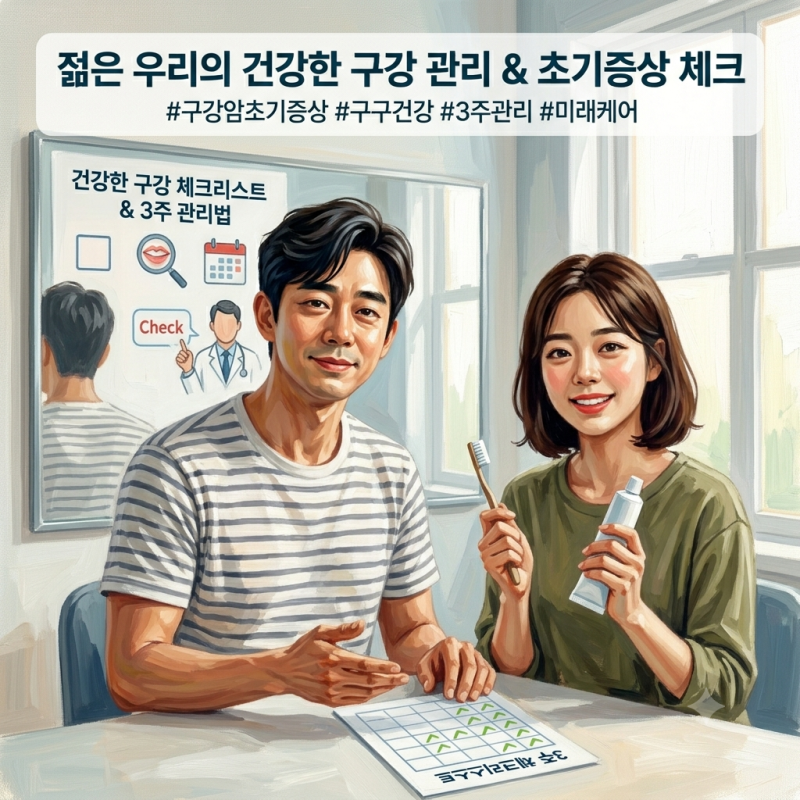구강암 초기증상 입안이 자꾸 헌다면｜구내염과 다른 점은?