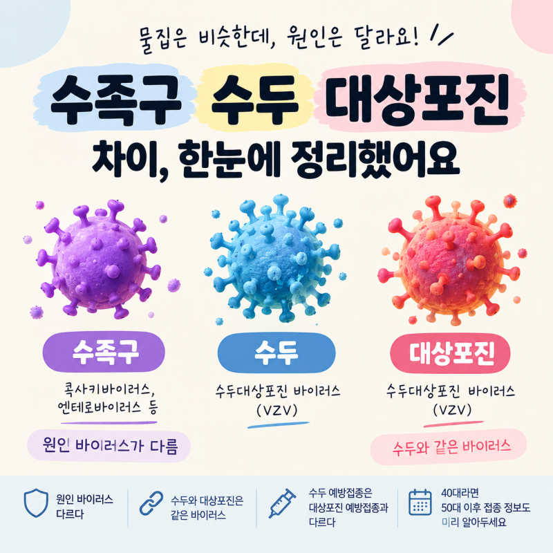 대상포진 예방접종 효과 있을까? 40대가 미리 알아두면 좋은 수두·대상포진 이야기