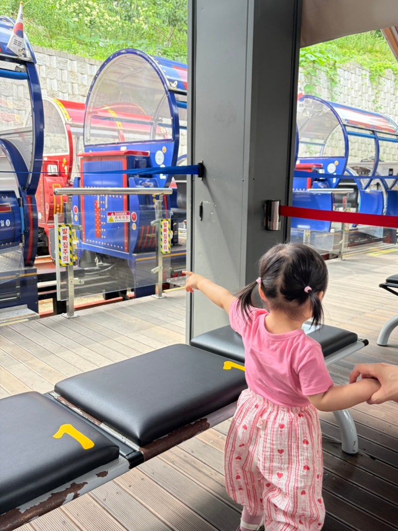 子供が怖がるかと思ったら？礼山のおすすめ観光スポット、礼唐湖モノレール体験記