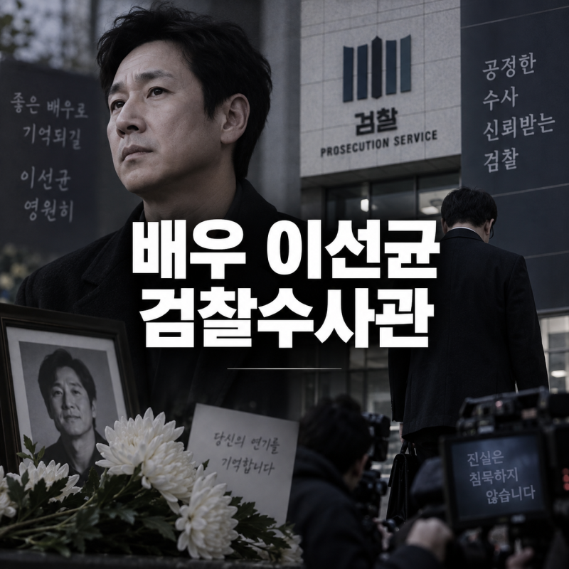 배우 이선균 벼랑 끝 몬 ‘수사 유출’…해당 검찰수사관 1심 징역형 집행유예