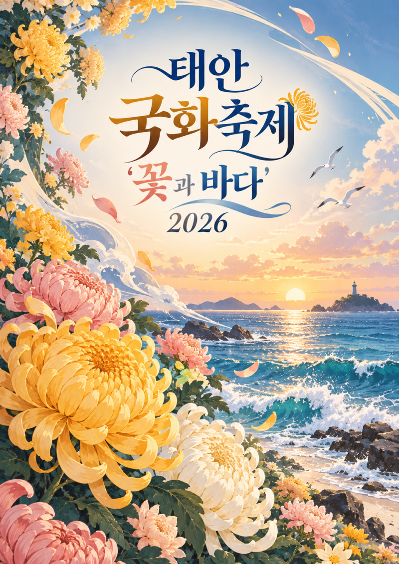 태안 국화축제 '꽃과 바다' 2026, 10월 28일 개막 예정 – 원북면 이종일 생가지 일정 총정리