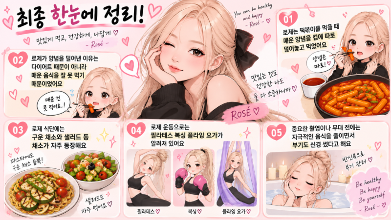 떡볶이 끊기 어렵다면… 로제가 먹을 때 했다는 "이 방법"