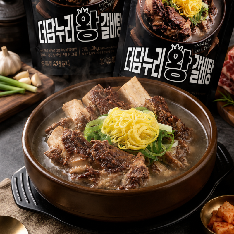 더담누리 갈비탕 밀키트 추천, 군산 맛집을 집에서 간편하게