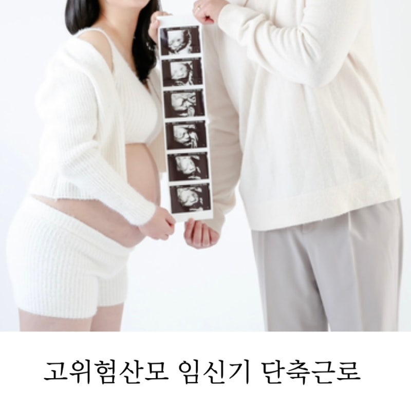 고위험 임산부 임신기 전기간 단축근로 (사용방법, 구비 서류, 임당 등 19대 질환)