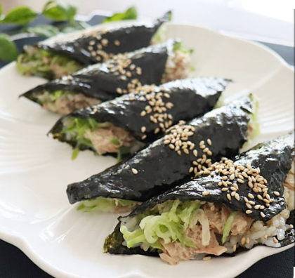 “김밥 말 필요 없어요” 오이·참치 듬뿍 넣은 초간단 다이어트 한 끼