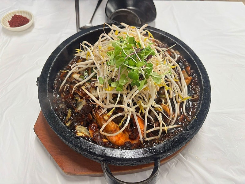 태안맛집 애견동반식당 누릉지 만리포 돌짜장 강추