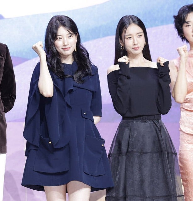 수지 옆에서 명품 하나 없이 전혀 안꿇렸다! 30만원대 옷 입고 등장한 여배우