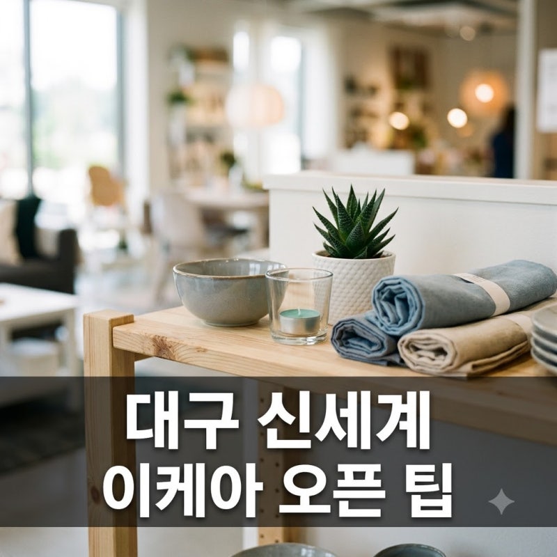 대구 신세계 이케아 오픈 현장 8층 위치 주차 꿀팁 총정리