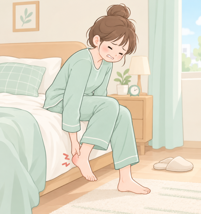 [족저근막염] 아침 첫걸음 스트레칭 3가지 — 체외충격파 비용 및 실비 청구