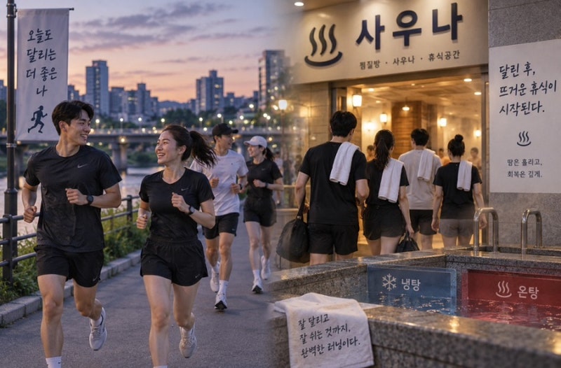 "2030러닝 후 사우나 트랜드, 독일까 약일까?" 러너를 위한 올바른 사우나 회복법