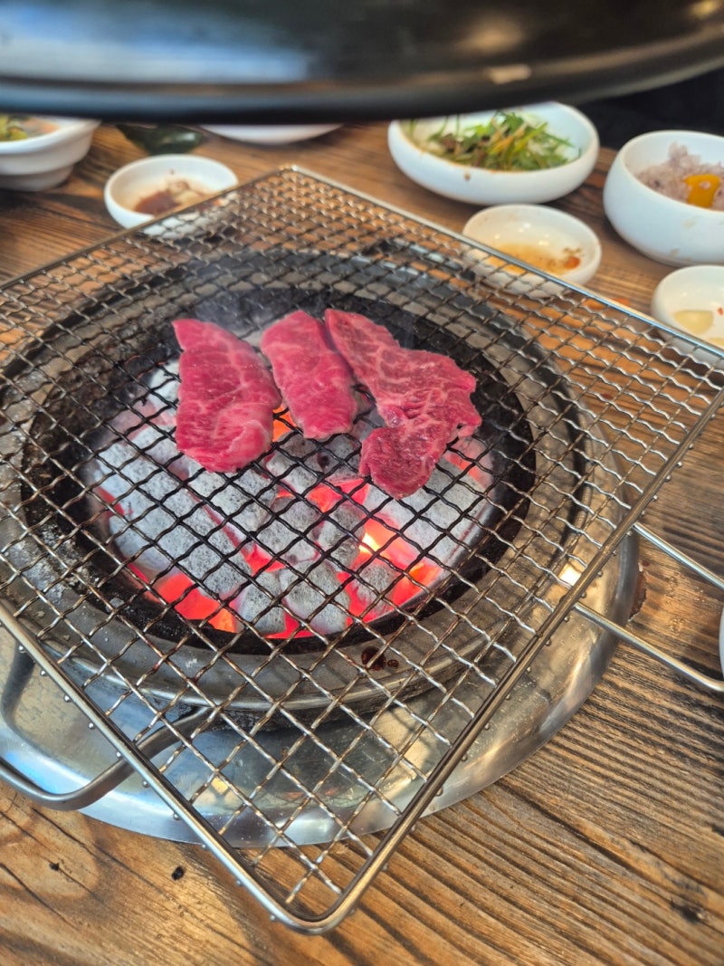 부산 기장 애견동반 식당 '옛기와' 반려견과 아이들과 함께 가본 기장 고기집 후기