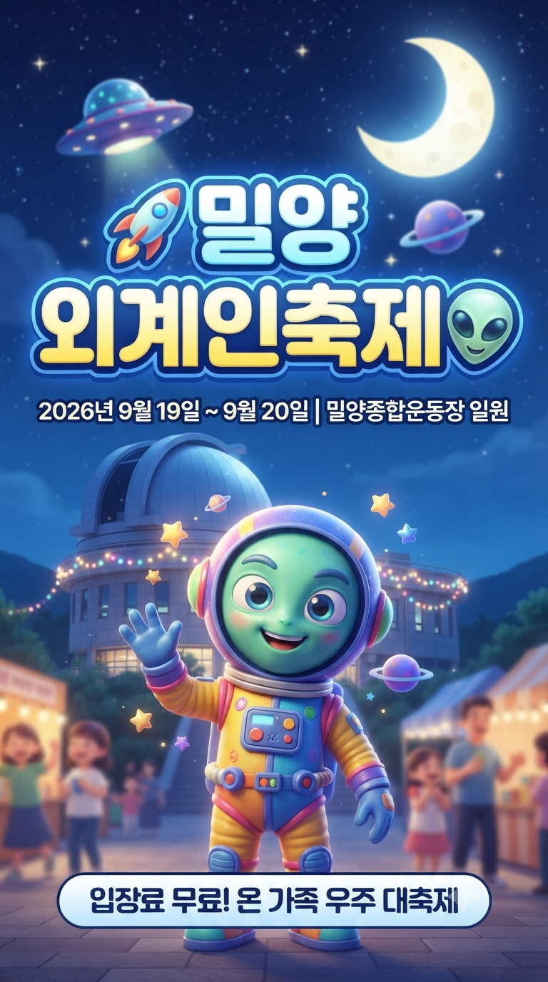 밀양 외계인축제: 일정, 프로그램, 꿀팁, 인생샷 명소까지