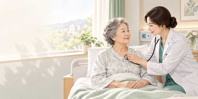 노인폐렴 증상, 열이 없어도 안심할 수 없습니다｜보호자가 알아야 할 초기 신호
