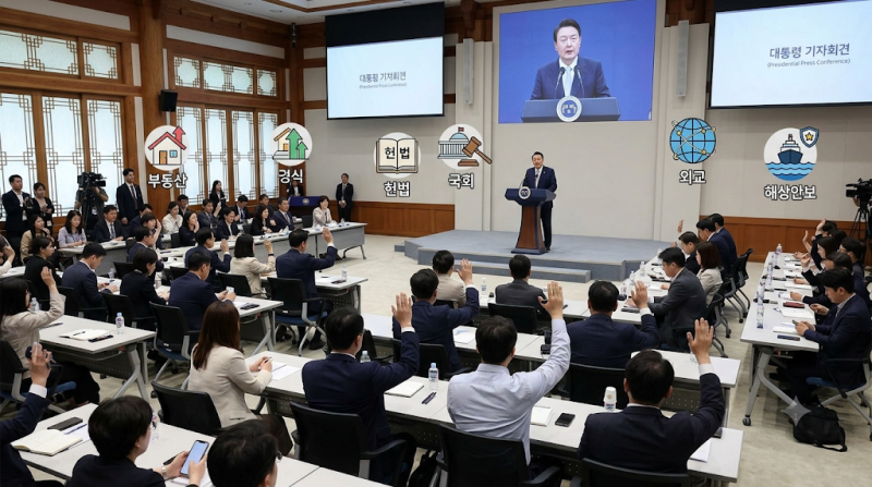이재명 대통령 기자회견 실검 1위, 왜 오늘 갑자기 열리나? 오전 10시30분 시작…연임 개헌·....