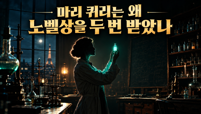 [Why] 마리 퀴리는 왜 노벨상을 두 번 받았나