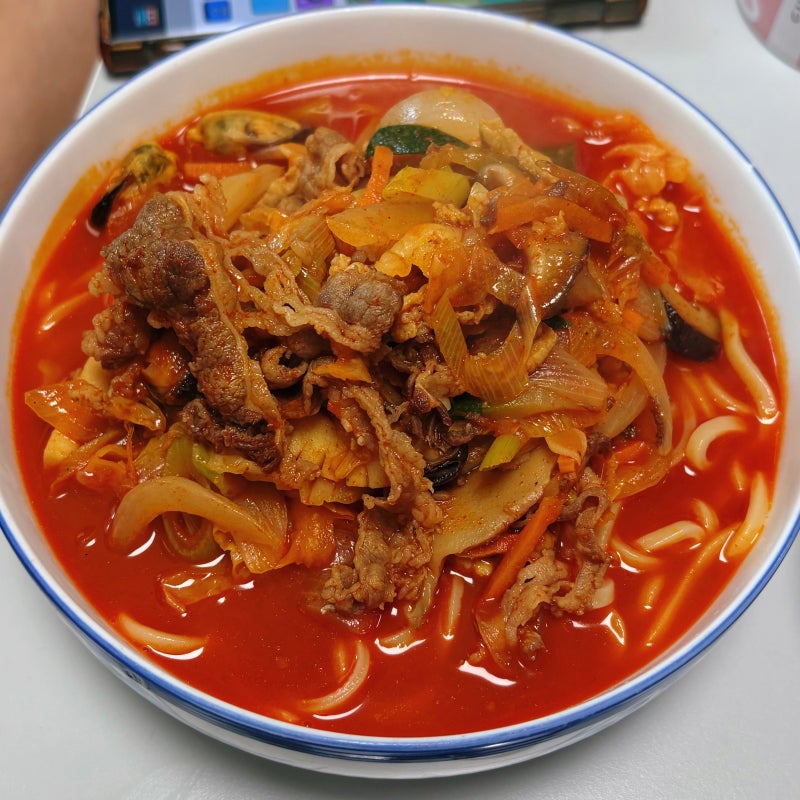 마켓컬리 이연복의 목란 짬뽕 2인분 마일드 후기, 조리 방법