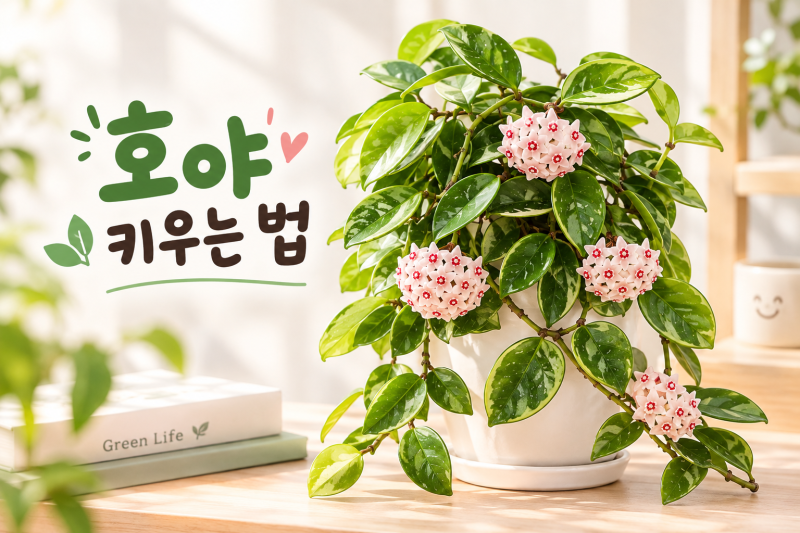 초보자도 쉽게 호야 키우는법, 물주기와 가지치기