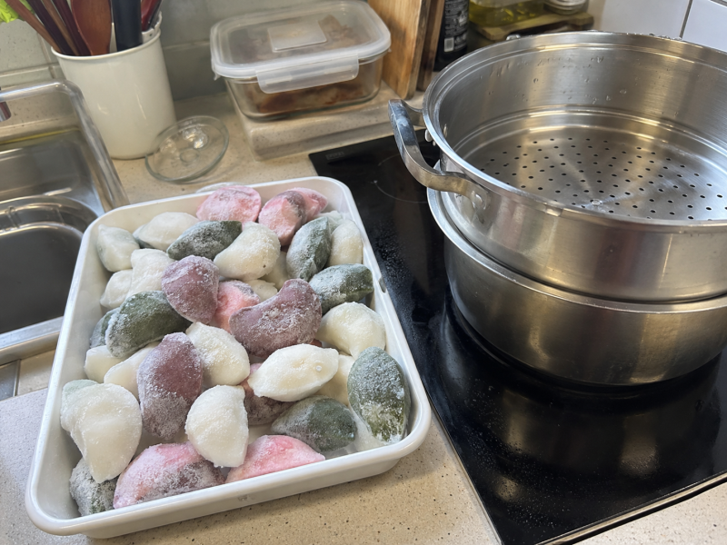 냉동 송편 해동해야 할까 해동 없이 맛있게 찌는 방법