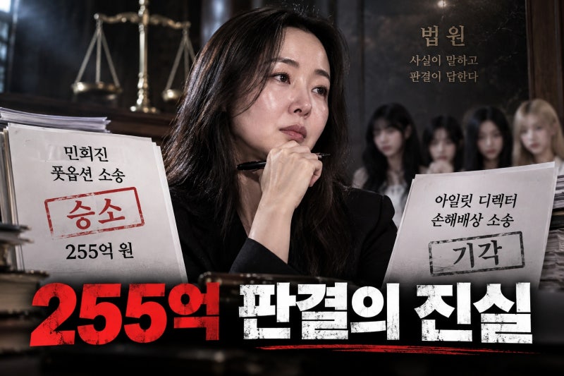 민희진 255억 풋옵션 승소부터 아일릿 디렉터 손배소 기각까지, 법원이 본 쟁점은