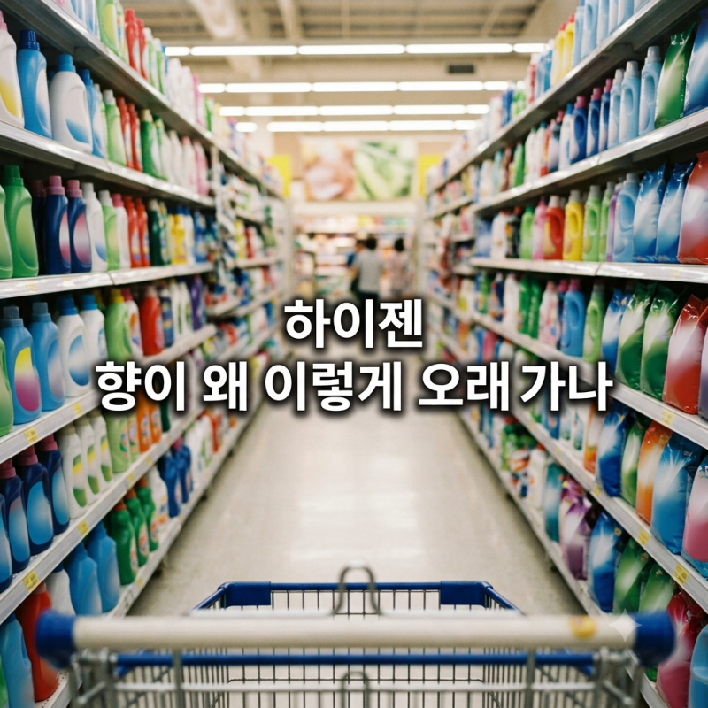 하이젠 섬유유연제 왜 향이 이렇게 오래 가나 고르는 법