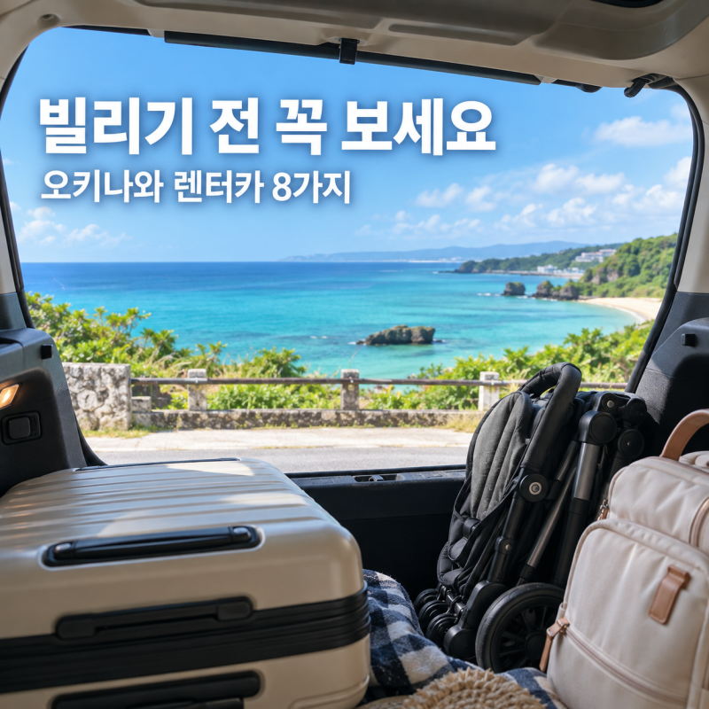 오키나와 렌트카 빌리고 나서야 알았어요...예약 전 꼭 볼 8가지