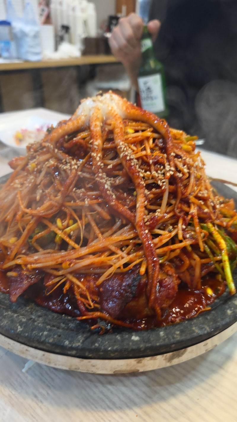 군산아구찜 맛집 지곡동밥집 번지농장돌판아구찜 군산지곡점
