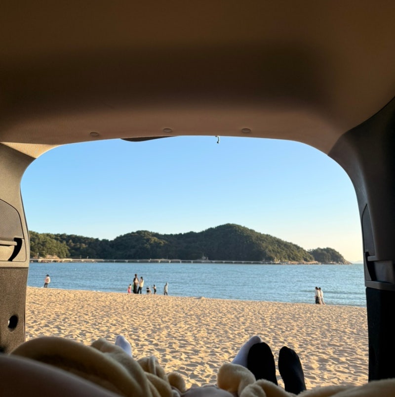 서울근교 노지캠핑 차박 당일치기 여행 을왕리해수욕장