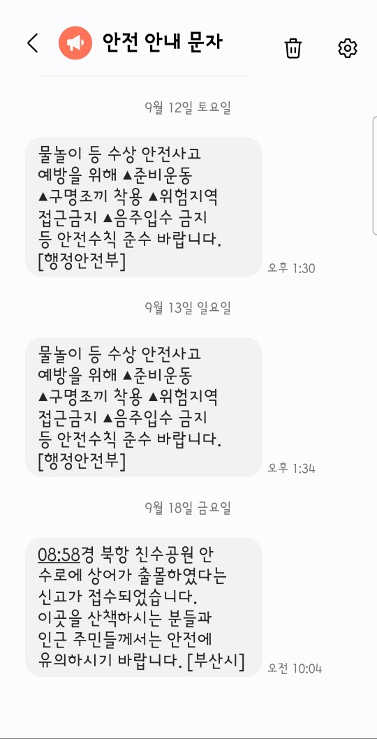260918 <b>부산 북항</b>친수공원에 <b>상어</b>가?
