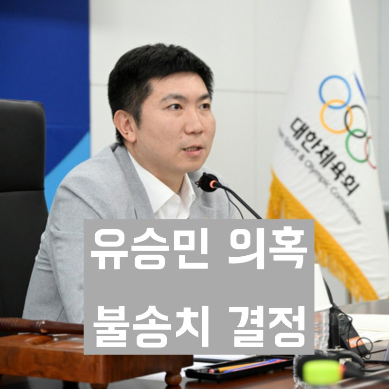 '국가대표 선수 바꿔치기 의혹' 유승민 회장 혐의와 불송치 및 수사 전망