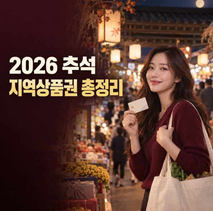 . 추석 전에 안 사면 끝? 지역사랑상품권 할인 혜택 확인해 봤습니다