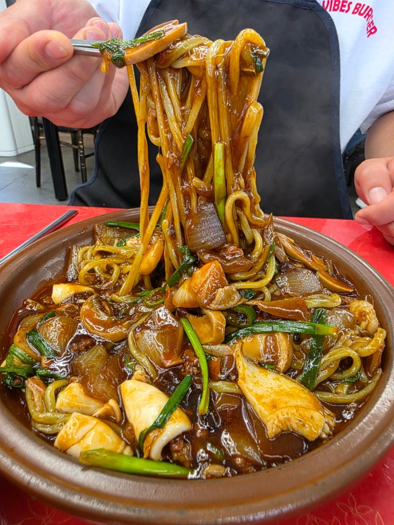[울산/울주군] 언양 삼남읍 배달 안되는 짜장면 맛집 "돌콩 해물쟁반짜장"