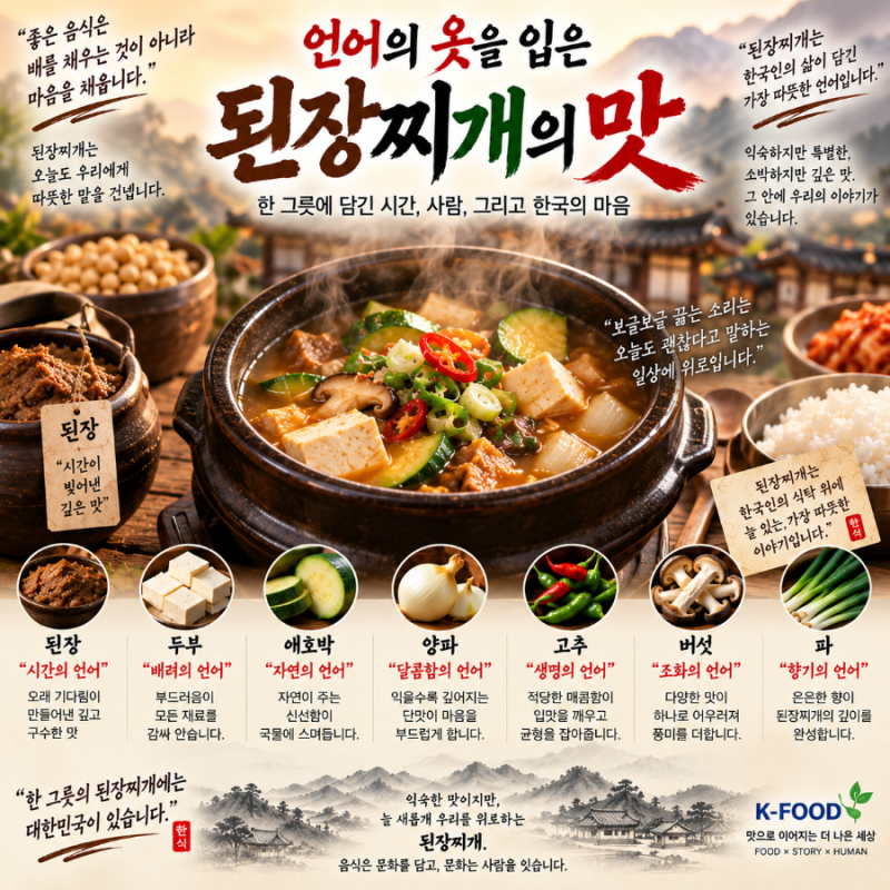 언어의 옷을 입은 된장찌개의 맛