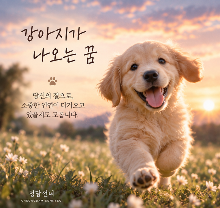 강아지 꿈해몽｜강아지가 나오는 꿈, 새끼강아지·강아지에게 물리는 꿈