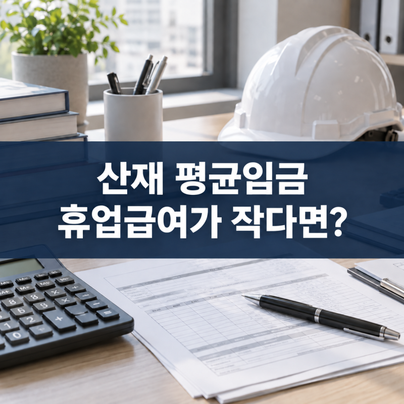 산재 평균임금 및 휴업급여가 작다면?